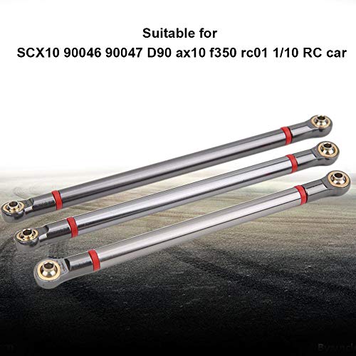 Rc Link Rod, 313Mm Wheelbase Link Rod Rc Upgrade Accessory Compatible With Scx10 90046 90047 D90 1/10 Rc Car #TOP6