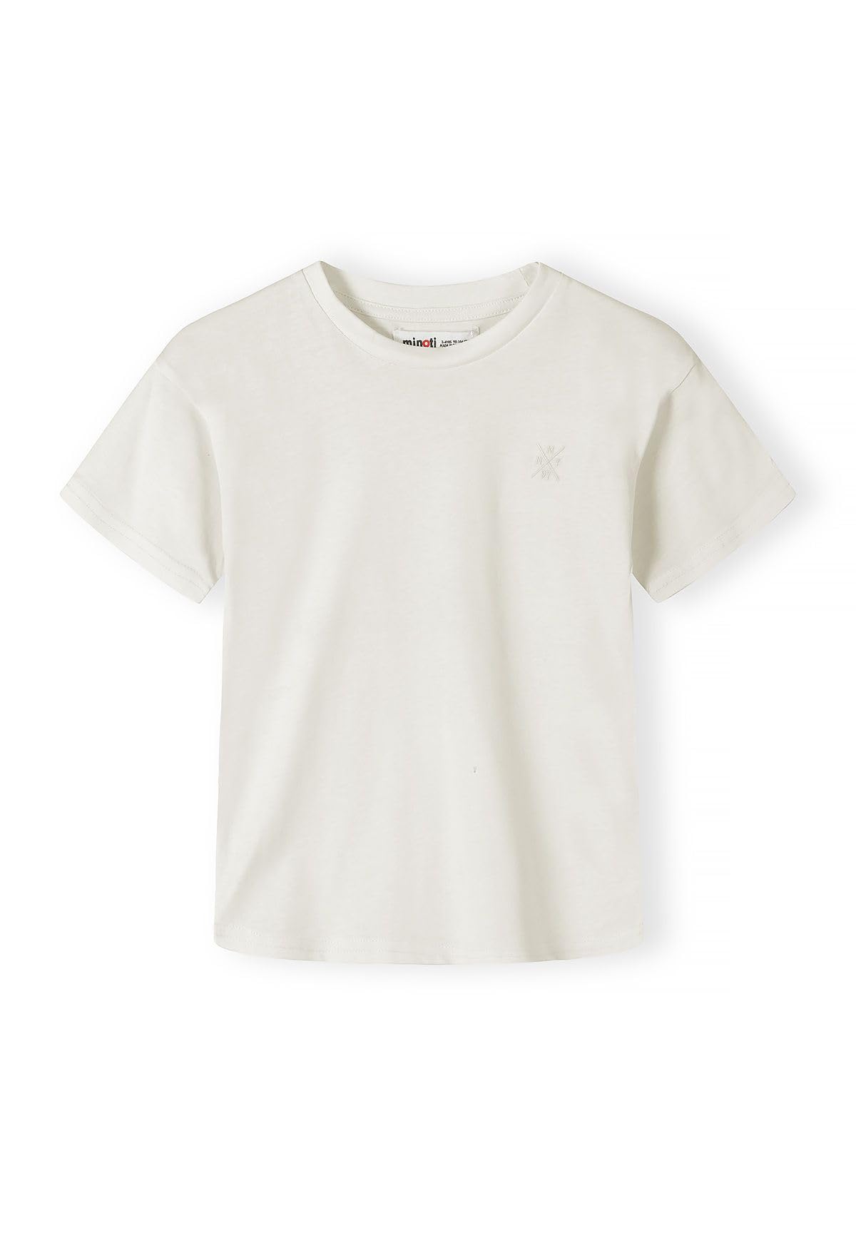 Minoti Jungen T-Shirt 7er Pack Baumwolle Kinder Basic Shirts mit Rundhalsausschnitt Set