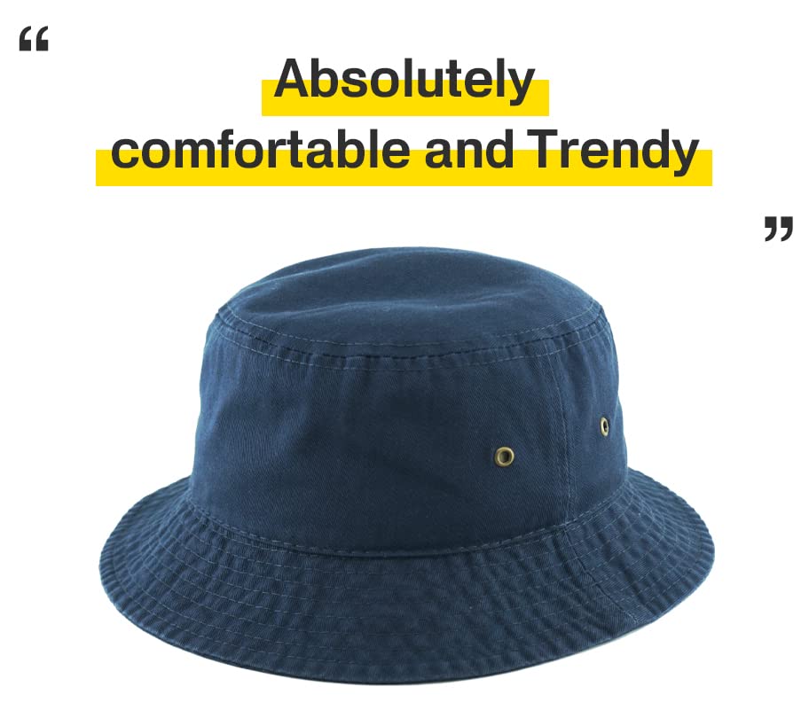 Image of KBETHOS 100% Cotton Washed Bucket Hat