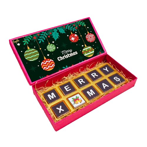 Image of Expelite Mery Christams And New Year Chocolate Gift For Friend - 10 PC Happy Near Year Gift for Employees