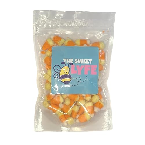 Sweet Lyfe - Maíz dulce liofilizado de 6.5 onzas, delicioso aperitivo crujiente con sabor intenso a maíz, perfecto para Halloween y más allá (maíz