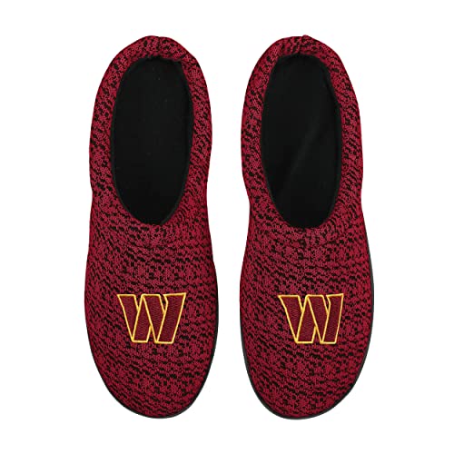 Image of FOCO NFL mens Poly Knit Cup Sole Slipper