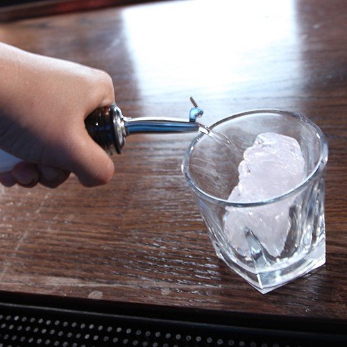 BarConic 12 Pack Tapered Metal Liquor Pourers with Flap