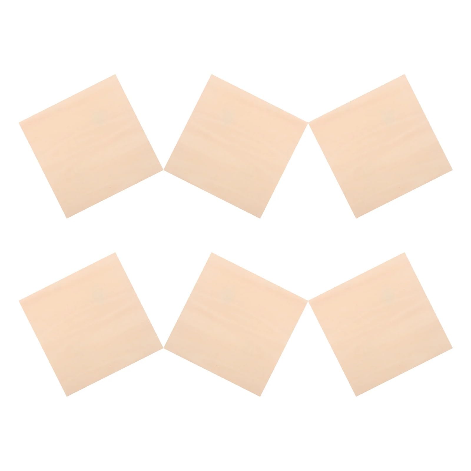Láminas de madera sin tratar 6 láminas de madera contrachapada 30 cm, lisas y sin acabado, ideales for manualidades, pintura, tallado, letreros trabajos carpintería