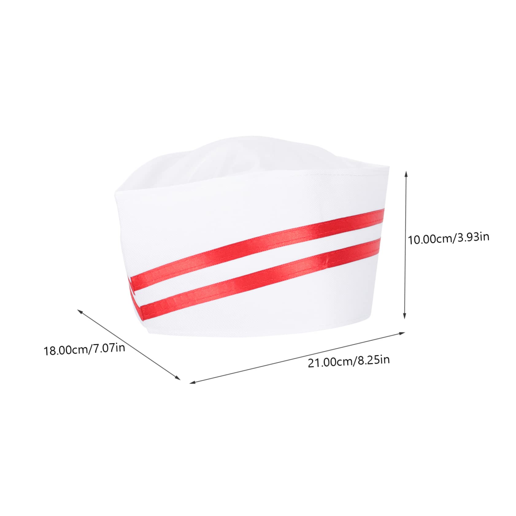 FRCOLOR Gorro De Chef Sombreros De Cocina para Hombres Y Mujeres Gorro De Servicio Resistente Y Cómodo para Restaurantes Y Repostería con Borde
