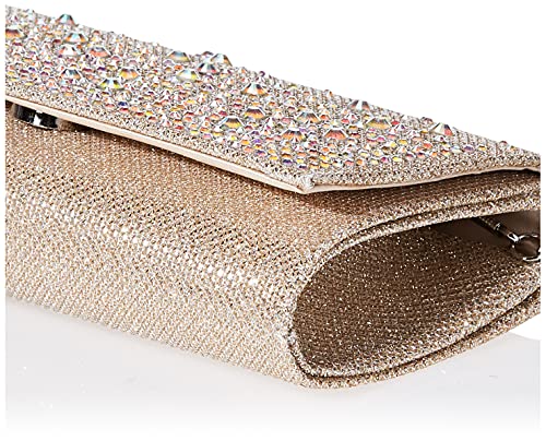 Image of Jessica McClintock womens Chloe Sparkle Stones Evening Clutch