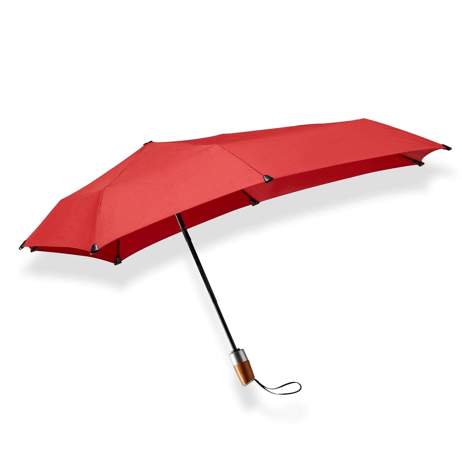SenzMini Automatic Deluxe Windproof Umbrella, 91 x 91 cm - Passion Red