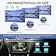 QIIKEN Autoradio mit Navi für VW T5 Golf 5 6 Polo Sharan Seat Passat Tiguän, Doppel din Radio IPS Bildschirm Mediareceiver 4G+64G mit CarPlay Android Auto Bluetooth DAB+ WiFi SIM PDC RDS GPS FM