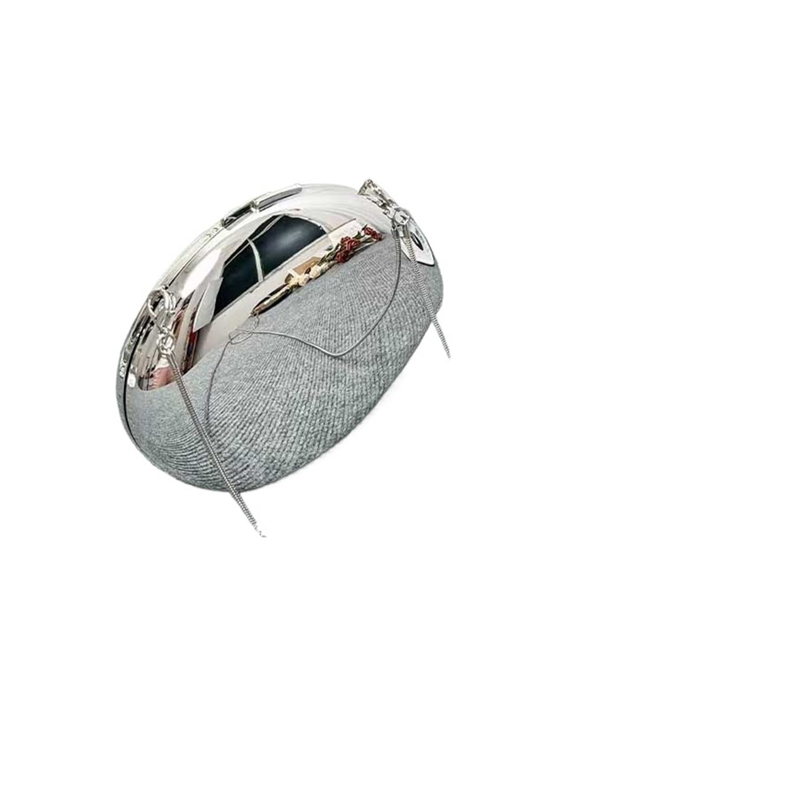 Donna Shell Clutch Borsa a conchiglia, borsa a catena, a mano, pochette da sera, a tracolla