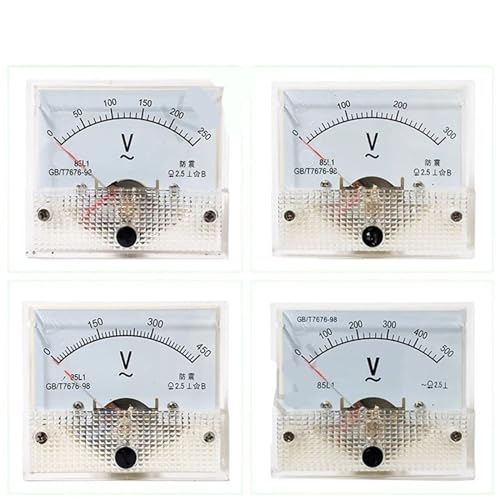 Voltmètre mécanique AC évite surtensions jauge analogique 30V