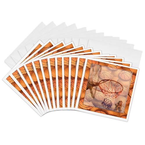Cartes de vœux de basketball pour inviter vos amis à un anniversaire
