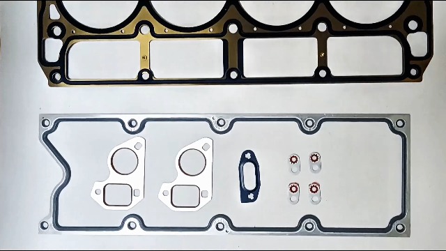 Image of Gen III 3 LS Head Gasket Kit for GM LS1 LS6 LQ4 LQ9 4.8L /5.3L /5.7L /6.0L /6.2L, for Chevy 1999-2007 for Silverado Suburban Express, for GMC Sierra Engine Valley Cover 12522033 12633904 12612350 12639249