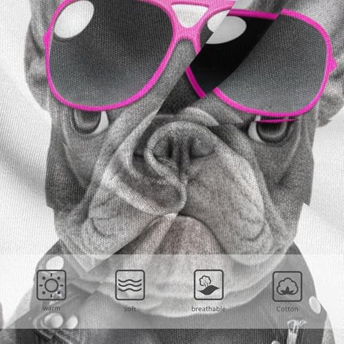 Flower Toddler Underwear Custom 2t Cotton Panties Little Girl Funny French Bulldog White Briefs Girls Undies3