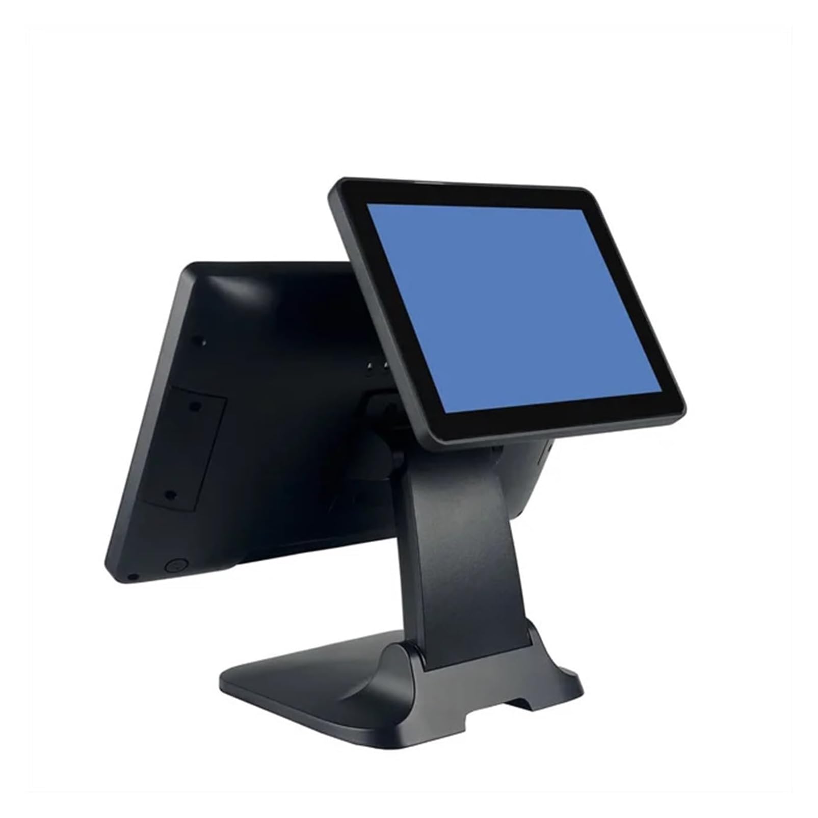 Registratore Di Cassa Pos Con Doppio Touch Screen 15,6 Pollici Con I5 Gen4 8g 128g, Sistema Pos Touchscreen Per Piccole Imprese, Commercio Al Dettaglio E Ristoranti, Display Clienti Led