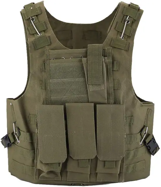 Gilet Tactique Militaire Airsoft - Gilet Par Balle Prix - Taille S-XXL