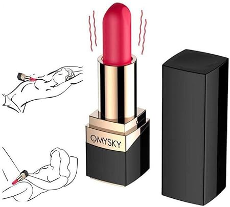 QSM Lápiz Labial Mini, Vibrador de Bala, Estimulador de Gato ...
