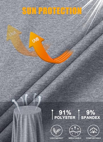 Image of MAGCOMSEN Men's Quarter Zip Pullover Long Sleeve Sweatshirts Fleece Lined Golf Pullover Thermal Gym Workout Tops