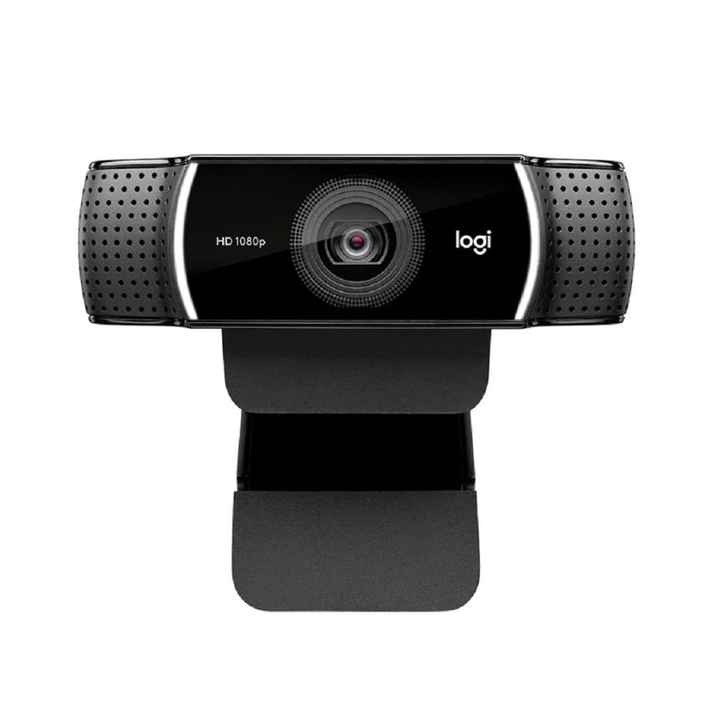 Logitech C922 Pro Stream Webcam 1080P Camera for HD Video Streaming & Recording 720P at 60Fps with Tripod Included