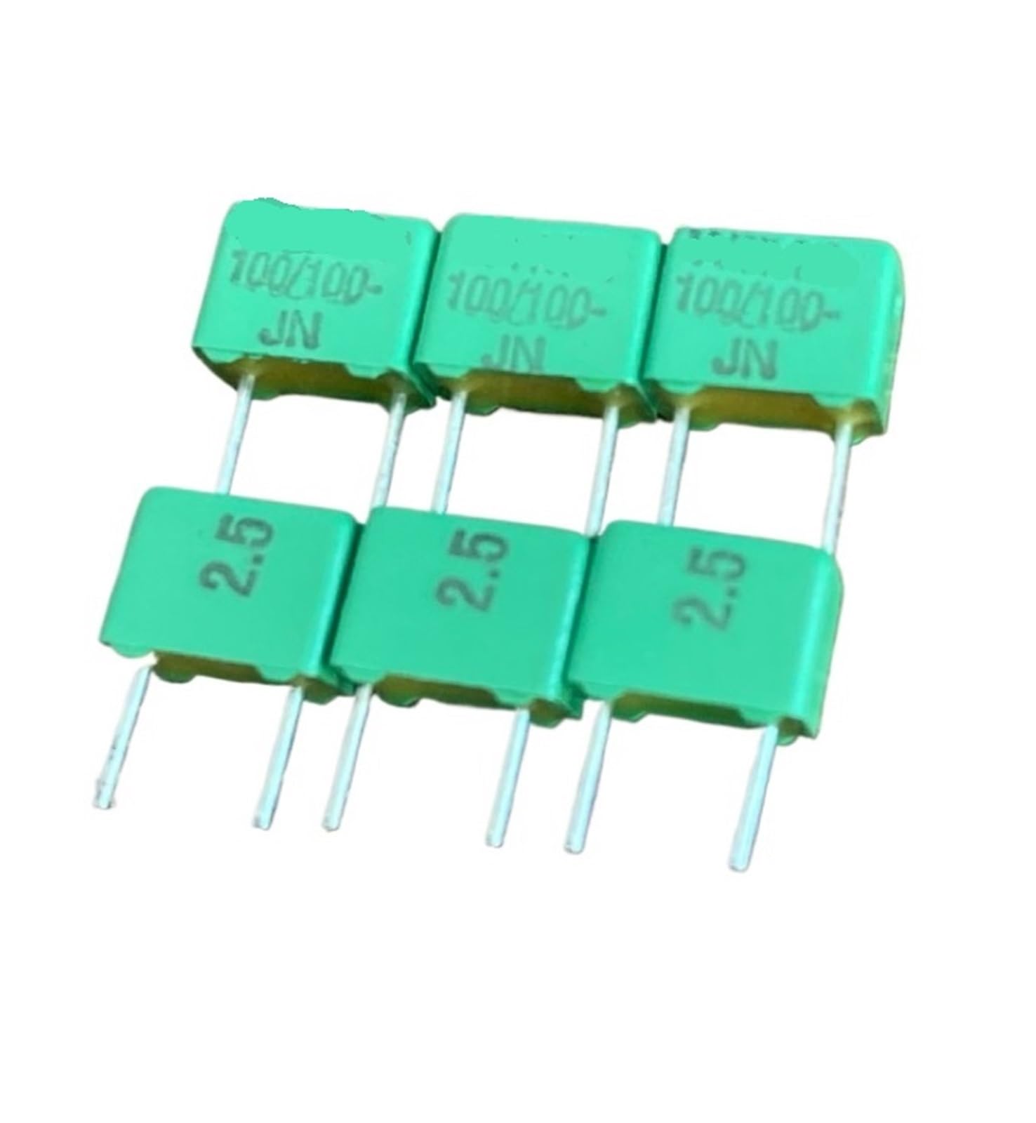 LEOTNNDQ 1pcs FKP2 Series 100V 100PF 101 Audio Film Capacitor P=5mm