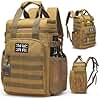 Tactical Backpack Cooler,Lunch for Men Adults Work with Handle，Soft Cooler Backpack Insulated Water resistant Leak Proof