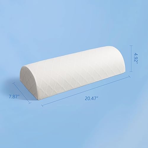 Miniatura 7 de Cozyhealth Almohada de rodilla para dormir de espalda, cojín de espuma viscoelástica para aliviar el dolor de ciática, soporte debajo de la pierna