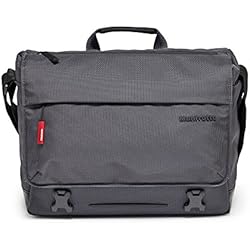 Bolso Manfrotto Manfrotto Manhattan Speedy 10 Mochila Bandolera para Cámaras de Fotos, Material Repelente al Agua, Mochila de Fotografía con Compartimento para PC y Tabletas, con Enganche para Trípode