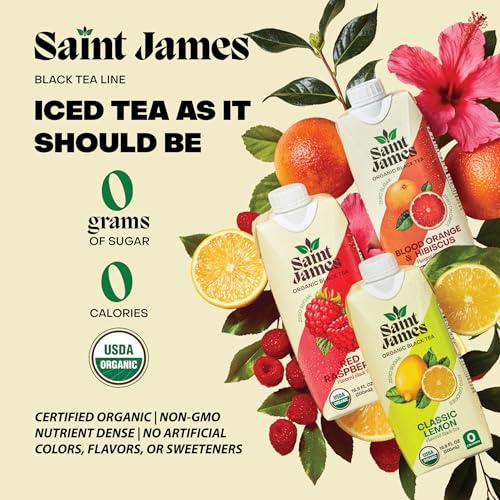 Saint James Iced Tea | Organic Black Tea thumb #1