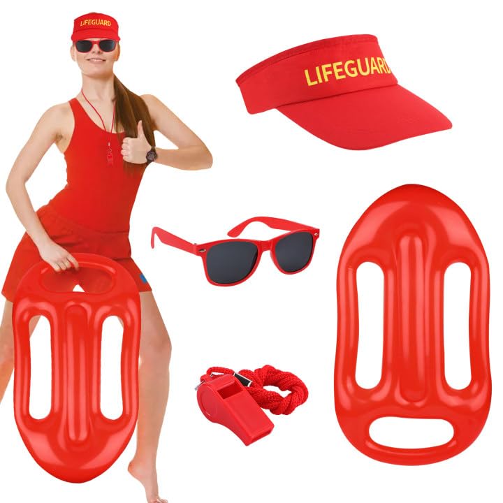KMLGY 4 Pcs Guard Costume Include Guard Hat Sunglasses Fanny Pack Whistle with Lanyard for Men Women Halloween Party Dress Up