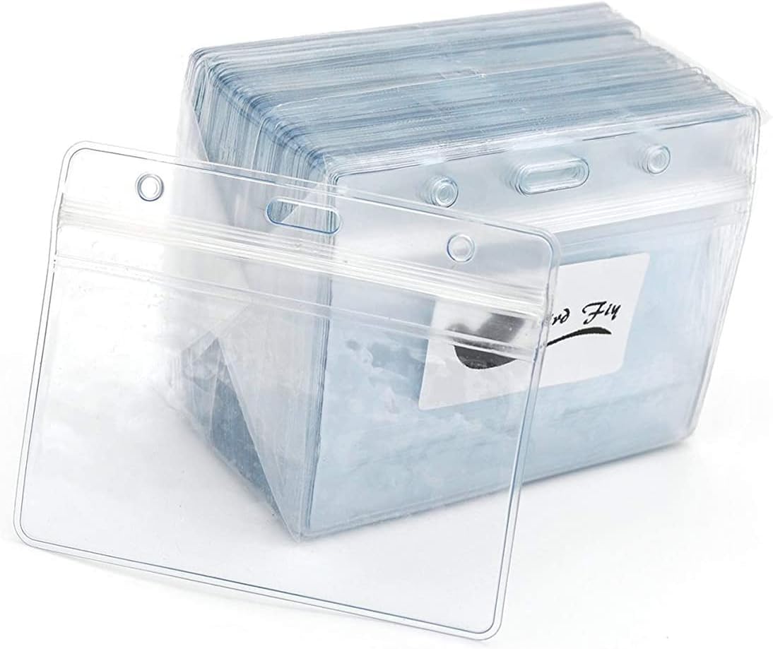 Whaline 8 Pack Doppio Porta Carte D'identità Verticale E Orizzontale - Foto 12