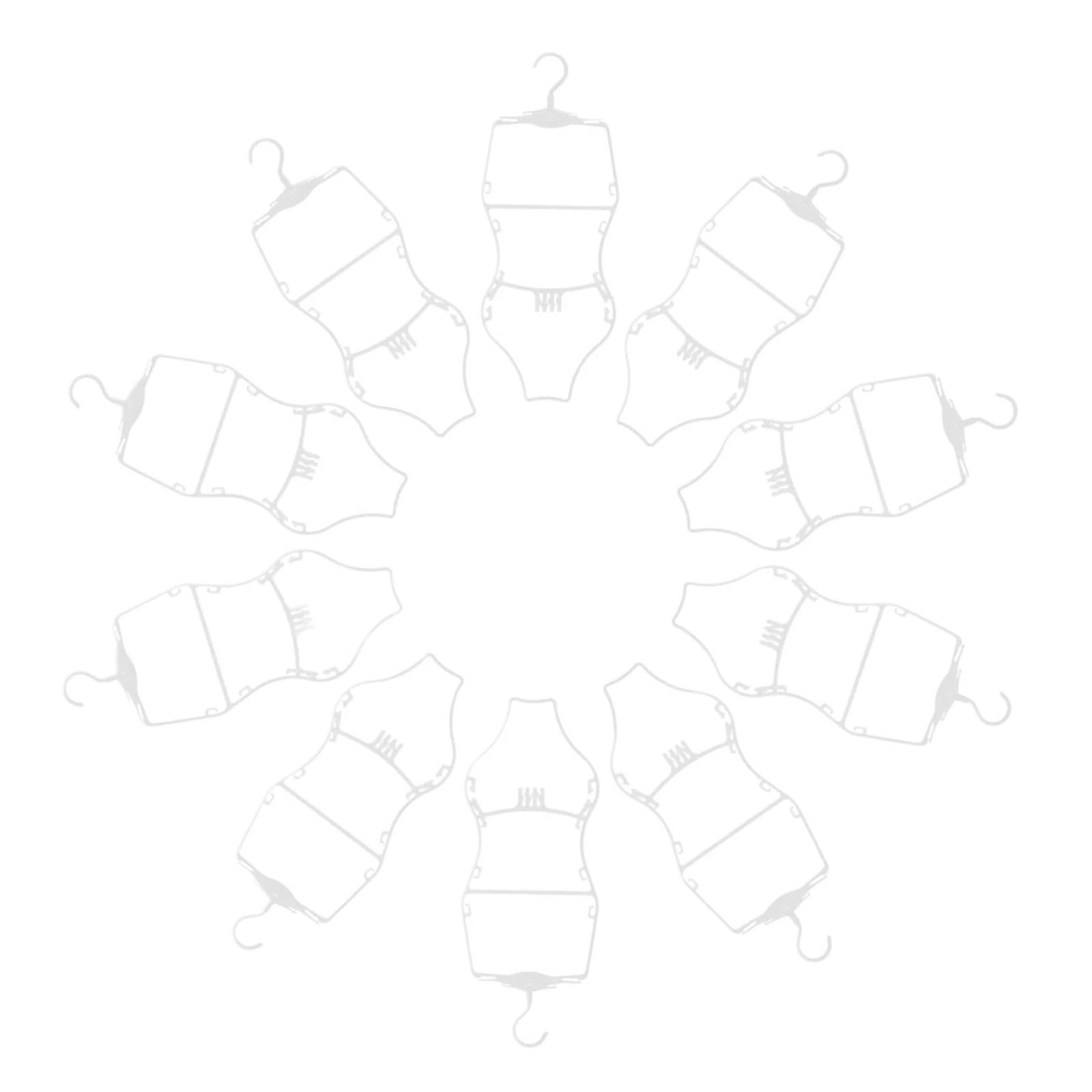 Body Shape Bikini Hanger 10Pcs Plastic Hangers Swimsuit Body Shaped Display Rack for Swimwear Bikini Lingerie Robe