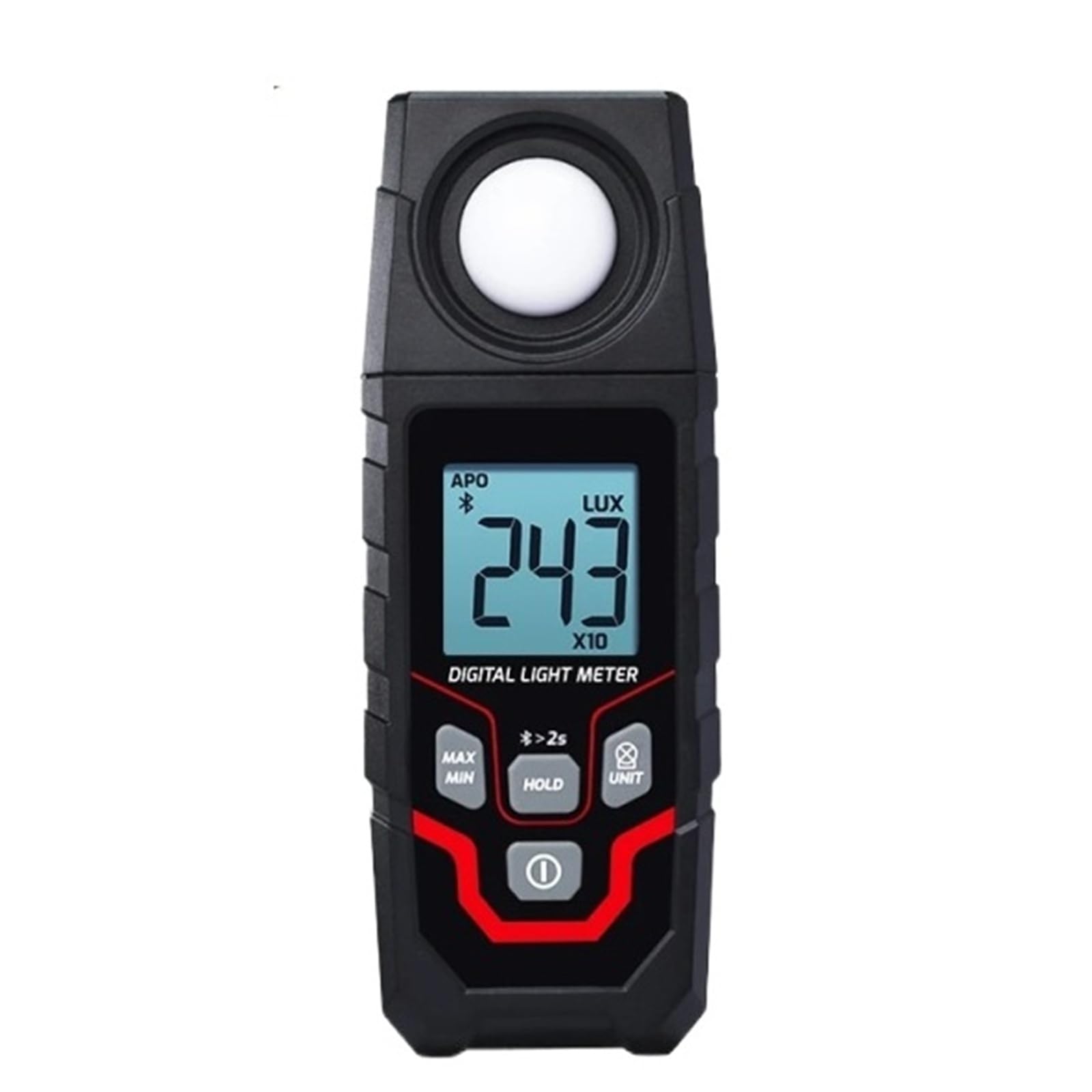 Medidor de luz, Medidor de Lux de luz Bluetooth Inteligente, probador Lux/FC inalámbrico con Registro de Aplicaciones, Almacenamiento de Datos 2000 for fotografía de fábrica de almacén