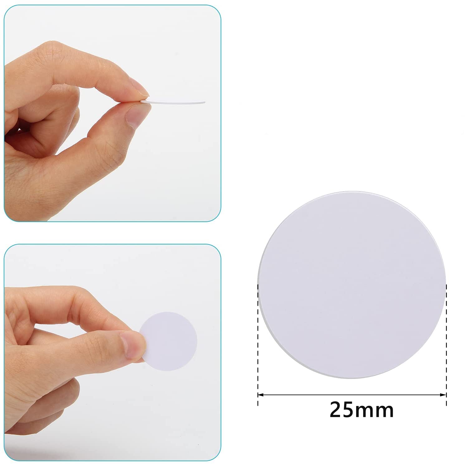 Amazon.co.jp：YFFSFDC NFCタグ NTAG215 コイン型カード【30枚入り】NFCタグ NFCコイン 防水 直径25mm  504バイト PVC材質 多用途 TagMo Amiibo iPhone対応 android対応 ショートカットアプリ対応 ホワイト: パソコン・周辺機器  ブラック NTAG 215 NFC シオンカード 100枚 ...