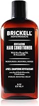 Brickell Men's Revitalizing Hair Conditioner for Men, Natural and Organic Nourishing Hair Conditioner, Restores Shine and Moisture, 8 Ounce, Scented, New Formula