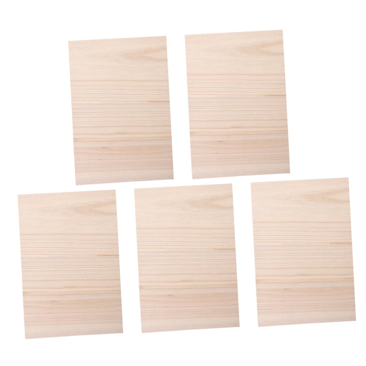 BESTonZON Beginner-Friendly Taekwondo Board 5pcs Wooden Karate Breaking Boards for Practice