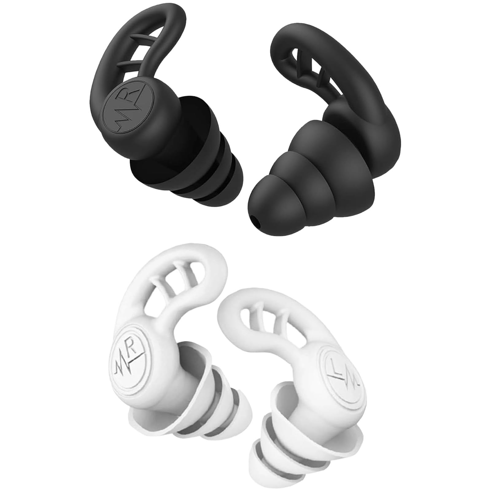 2 pairs Noise Cancellation Ear Plugs for Sleeping, Swimming Ear Plugs for Men, Noise Cancelling Earplugs for Travel and Study, Compact Design Measuring 3.2 x 1.8 x 2.7 cm-image-19