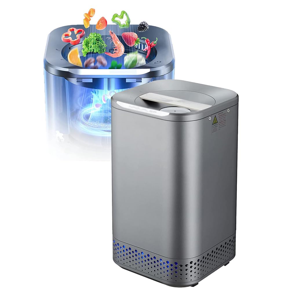 Smart Kitchen Waste Disposal Unit, Electric Composting Recycling Machine, Turns Waste Into Compost, 2.5L Smart Waste Compost Bin, Household Garbage Disposer, for Apartment Home