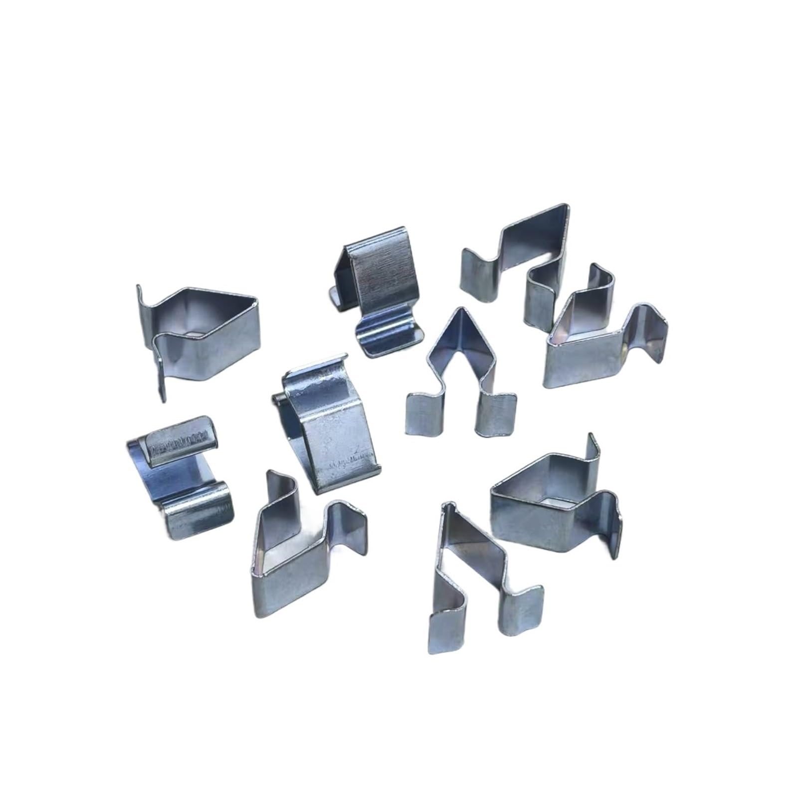 Fdcskinx 10Pcs C Ompatible Trunk Sill Bar A-Pillar Steel Buckle Clip(10Pcs C)