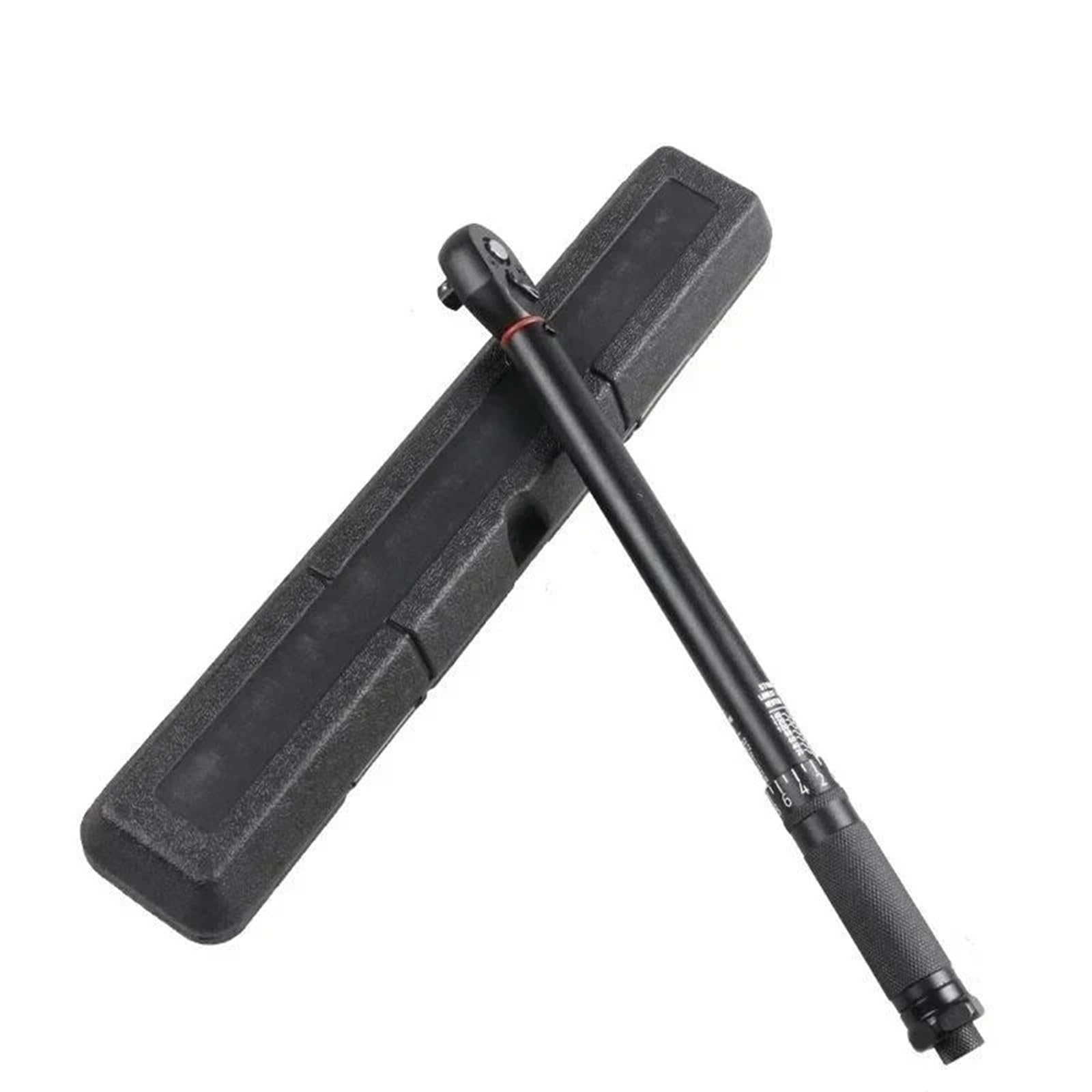 OLAQWENB Torque Wrenches 72T Torque Wrench 1/2'' 3/8'' 1/4'' Square Drive Preset Torques Key Two-Way Ratchet Car Automotive Tools Precision Torque Wrench(B)