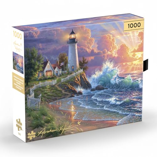 Buffalo Games Abraham Hunter, Light of Hope, Rompecabezas de 1000 Piezas, Azul miniatura 1