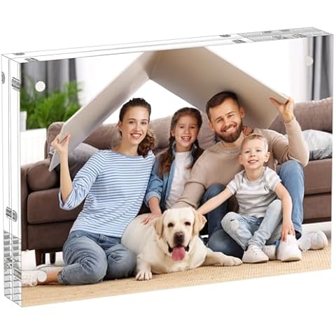 AITEE Double-Sided Acrylic Picture Frame Cover