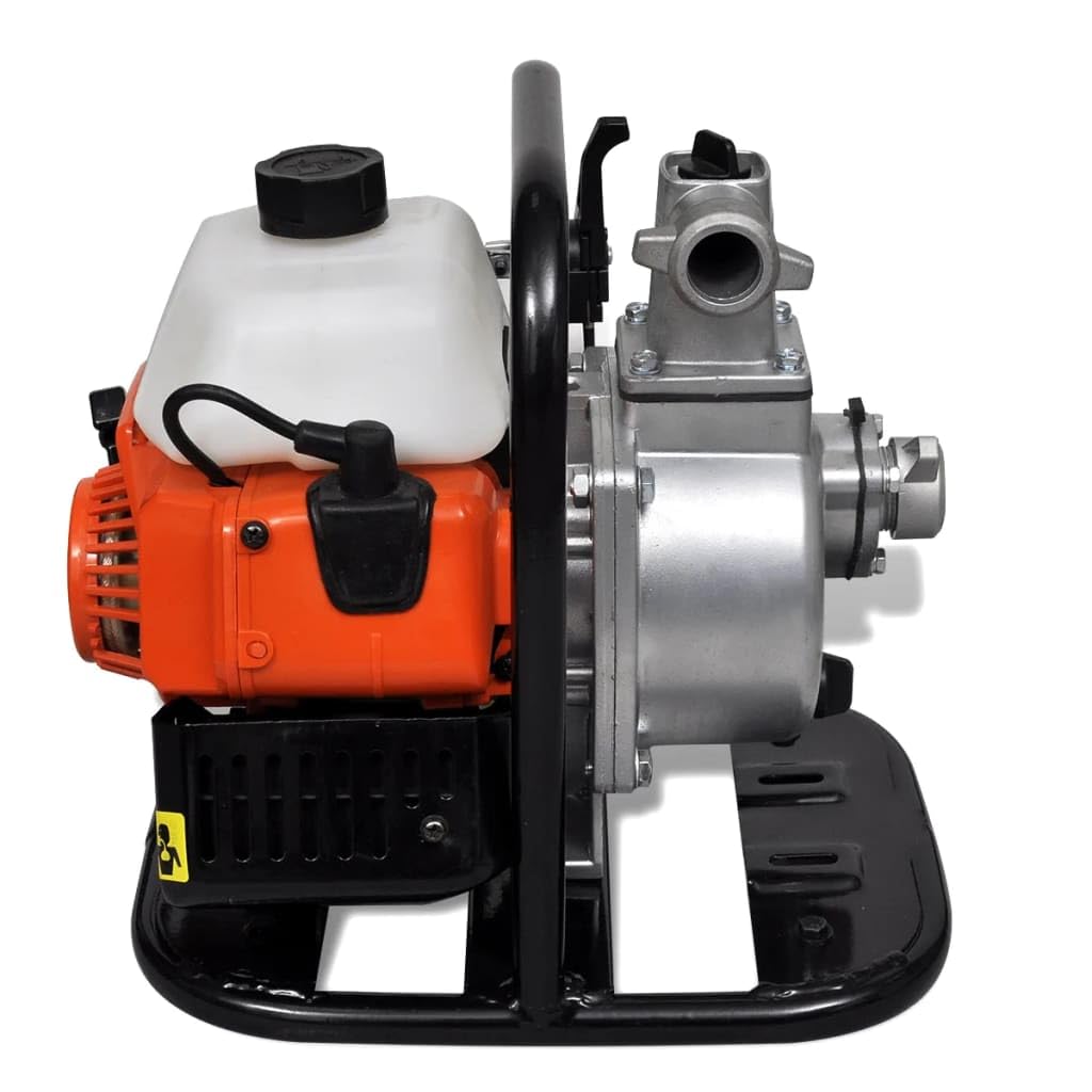 vidaXL Motobomba de Agua Gasolina 2 Tiempos 0.95L Herramienta Bomba Eléctrica