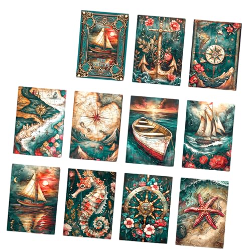 30シートレトロクラフトペーパーパックアンティークバックグラウンド装飾紙スクラップブッキング用品ジャーナルアルバムプランナーステッカー