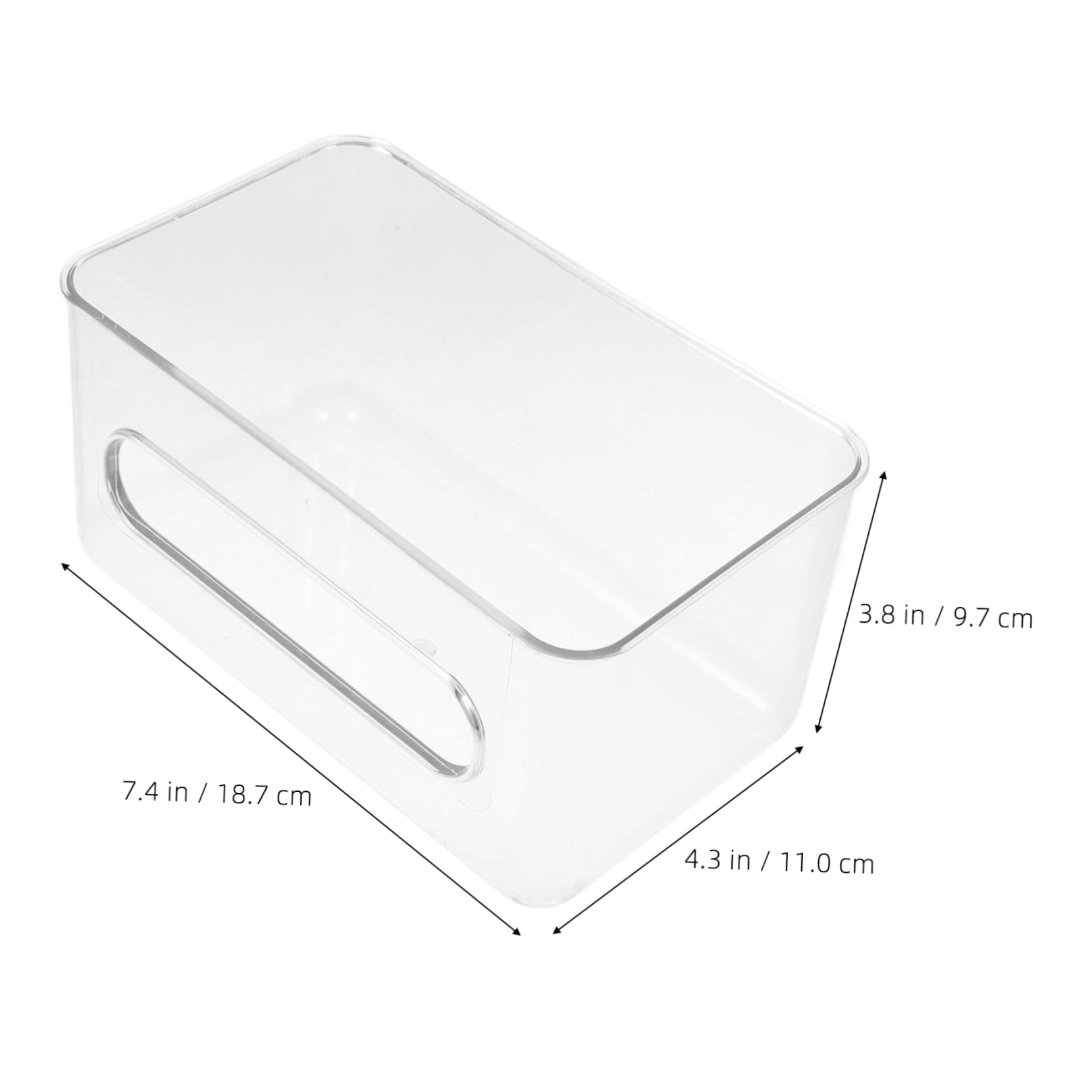 VILLFUL Mask Glove Box Glove Holder for Wall Mount Glove Dispenser Wall Mount Mask Storage Holder Organizer for Gloves Wall Gloves Dispenser Wall-Mounted Glove Holder Plastic Transparent