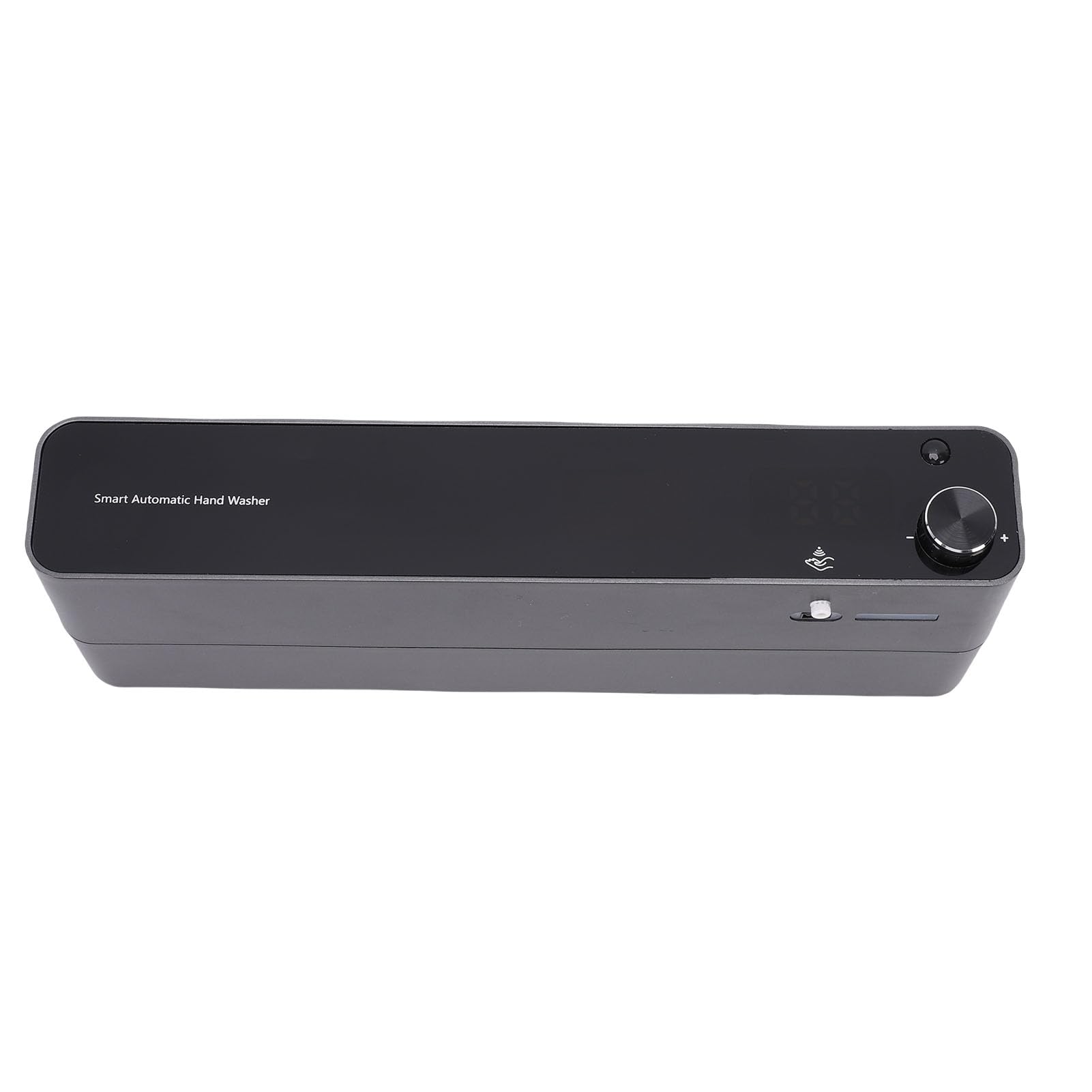 Asixxsix Dispensador Automático de Jabón en Espuma, Dispensador de Jabón de Manos Inteligente Ajustable de 10 Niveles con Sensor de Luz Nocturna y Medidor de Temperatura Interior,