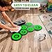 Electric Drum Set with Dual Speaker, Kids Electronic Drum Practice Pad Kit Supports REC, Portable Roll Up Drum Machine with 2 Foot Pedals, Drumsticks, Great Birthday for Girls Boys