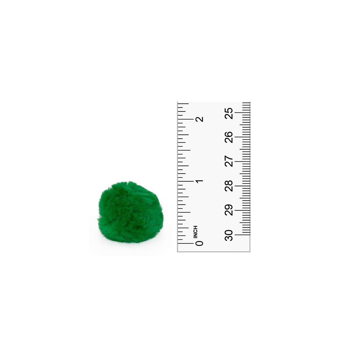Kleine Pompons, 2,5 cm, mehrfarbig, 100 Stück