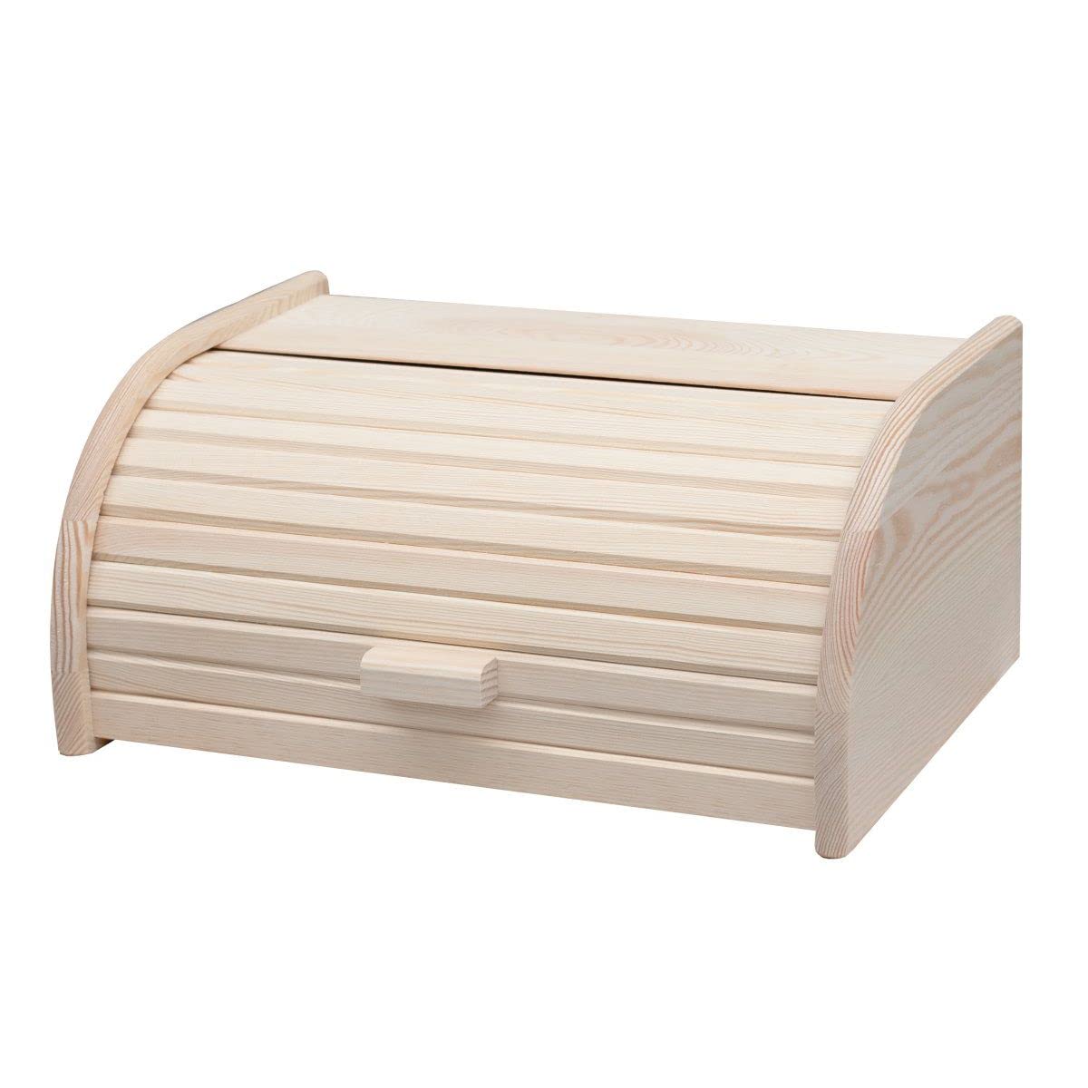 FACKELMANN FM Pojemnik na chleb 40 x 28 x 18 cm Sosna Huche Individual Kitchen, Plastic, Brown Wood