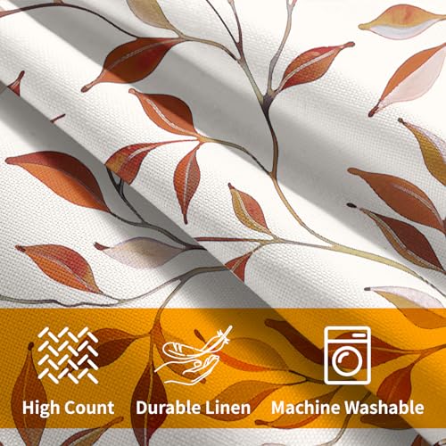 Kawani Fall Leaves Pillow Covers 18X18 Inch Set Of 2 Maple Colors Leaf And Branch Autumn Outdoor Decorative Throw Pillow Covers Seasonal Pillowcases Rustic Farmhouse Cushion Covers thumb #7