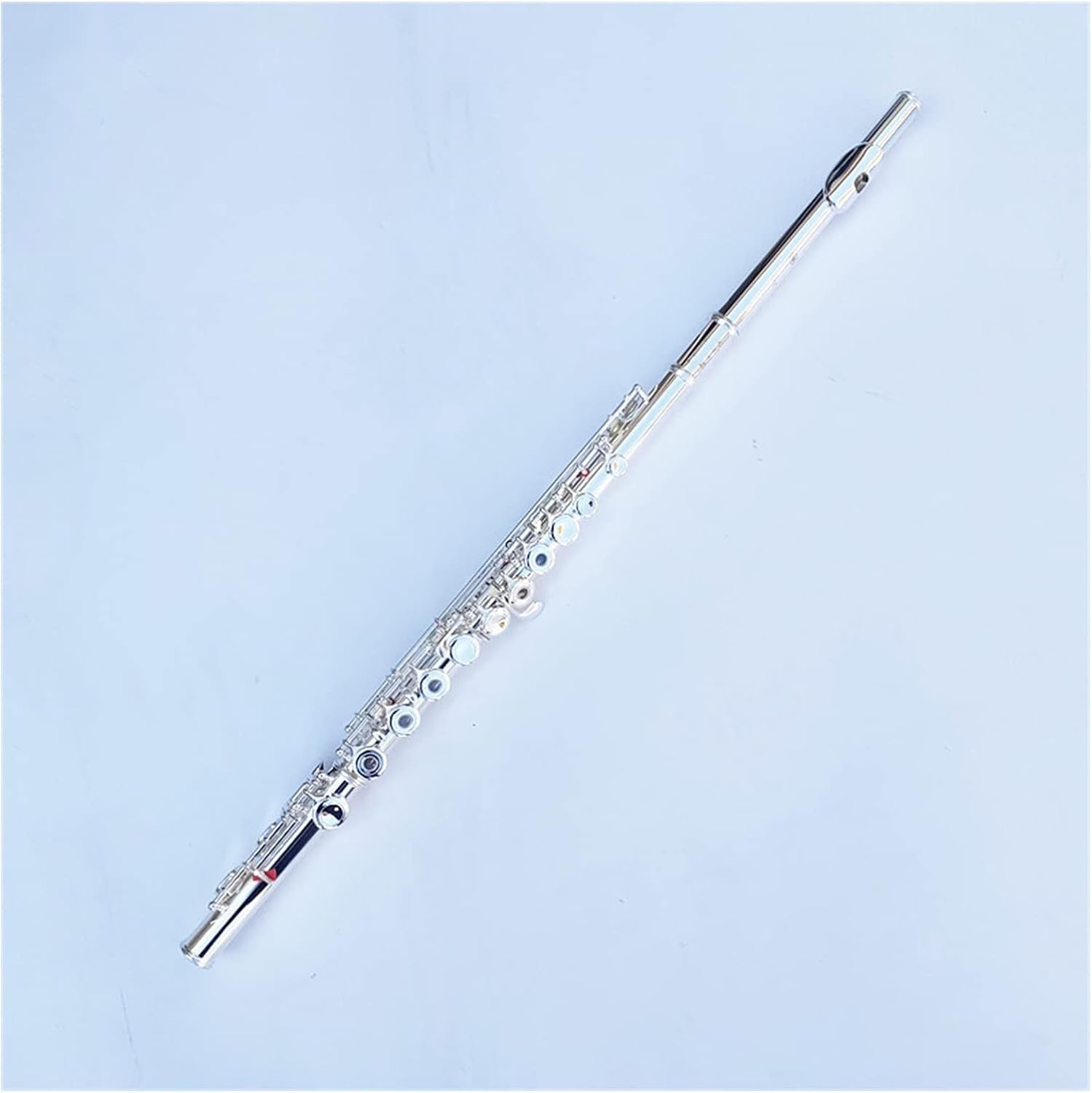 Flutes Flute 16 Holes Silver Plated Transverse Obturator C