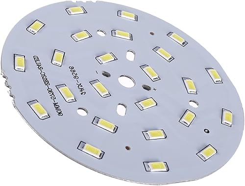 Miniatura 5 de Bettomshin 1 unids LED chip módulo 5730 COB circular 12 W 300 mA aluminio puro blanco 6500 K lámpara de reflector de alta potencia 3.50 pulgadas de